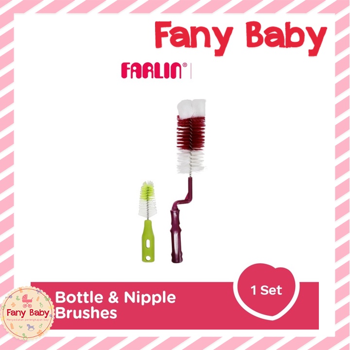 FARLIN BOTTLE &amp; NIPPLE BRUSH