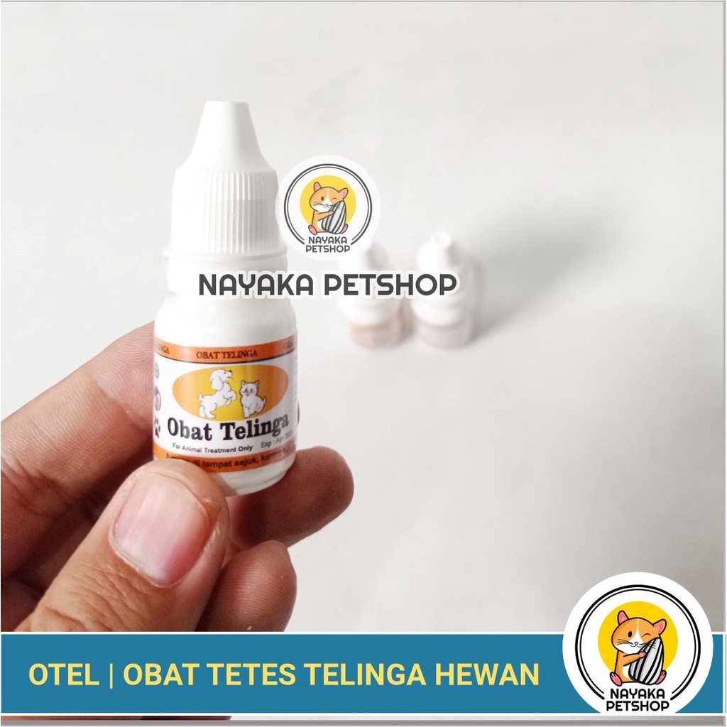 Otel Obat Tetes Telinga Kucing Anjing Hewan