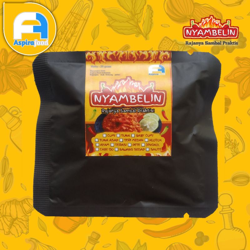 SAMBAL BAWANG SACHET NYAMBELIN RAJANYA SAMBAL PRAKTIS