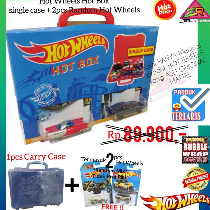 Carry Case Single Hot Wheels Koper Tas 