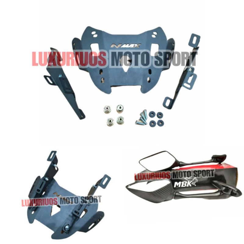 breket serpo nmax plus spion r25 nmax breket plus spion nmax panjang