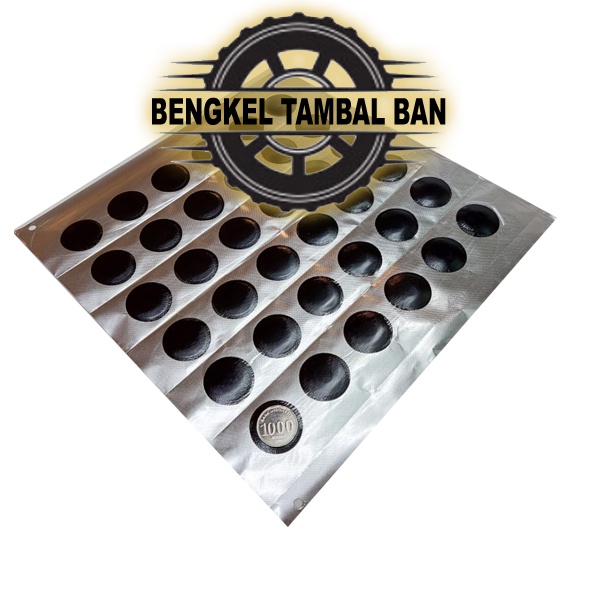 Maruni Tube Patch BB-S2 Lembar 30mm Isi 36pcs Karet Koyok Tambal Ban TipTop