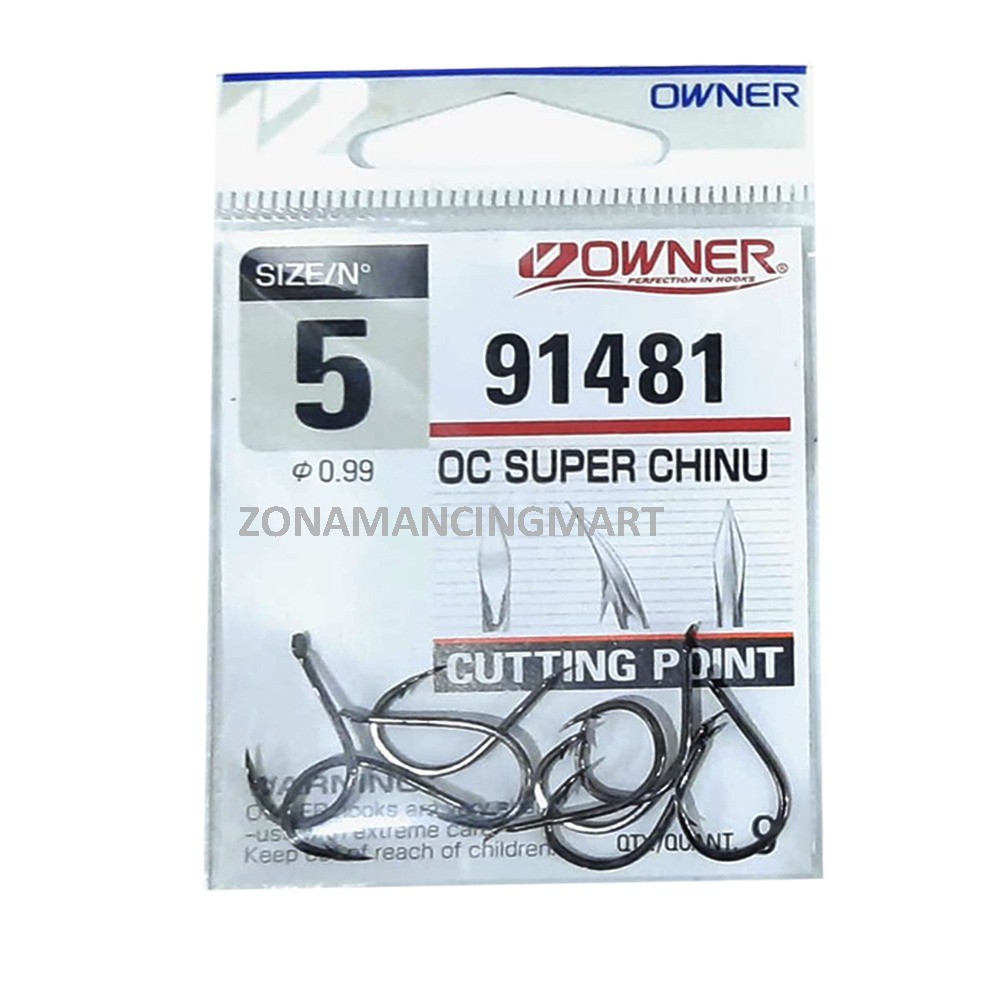 Kail Pancing OWNER SUPER CHINU FLAT 91481 | Tanpa Lubang