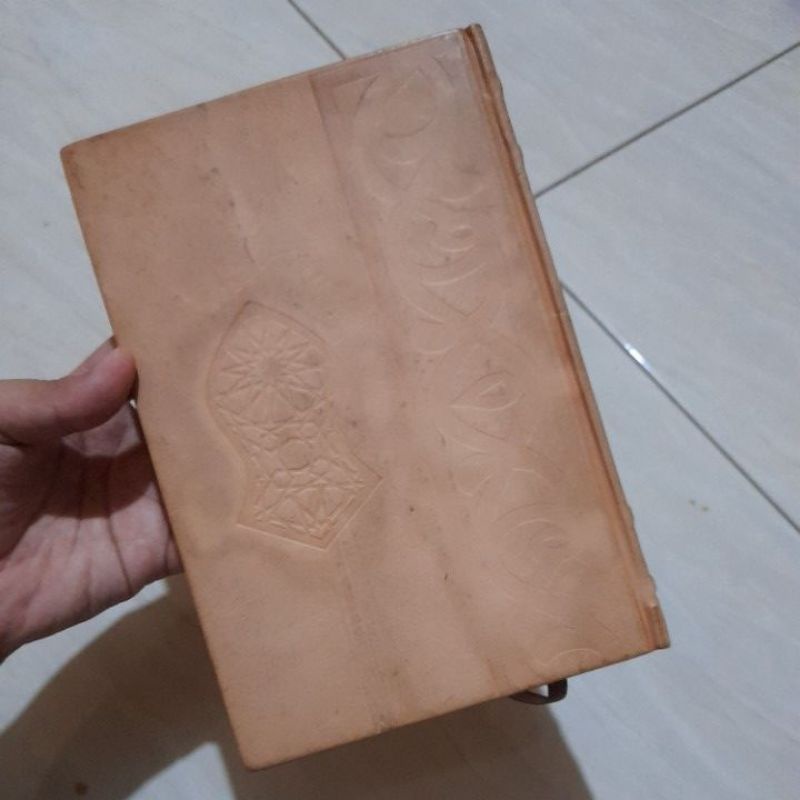 khulasoh madad asli sampul kulit domba ukuran besar