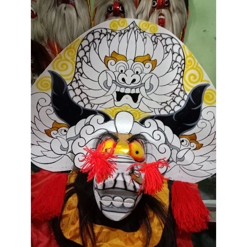 Barongan model casper( SD ), Barongan murah, Barongan anak, Jaranan, Pecut,Celeng