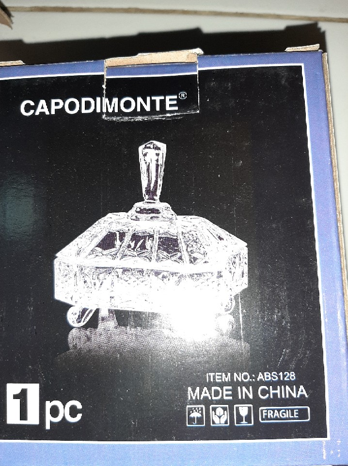 Toples Permen Segi Kristal