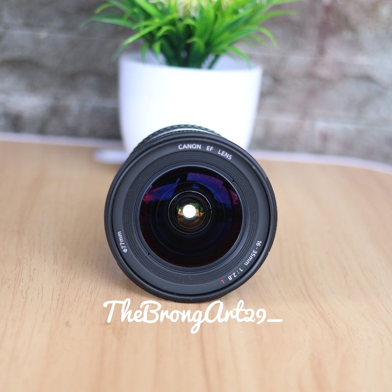 Lensa Canon EF 16-35mm F2.8 L USM Ultrasonic Lensa Kamera