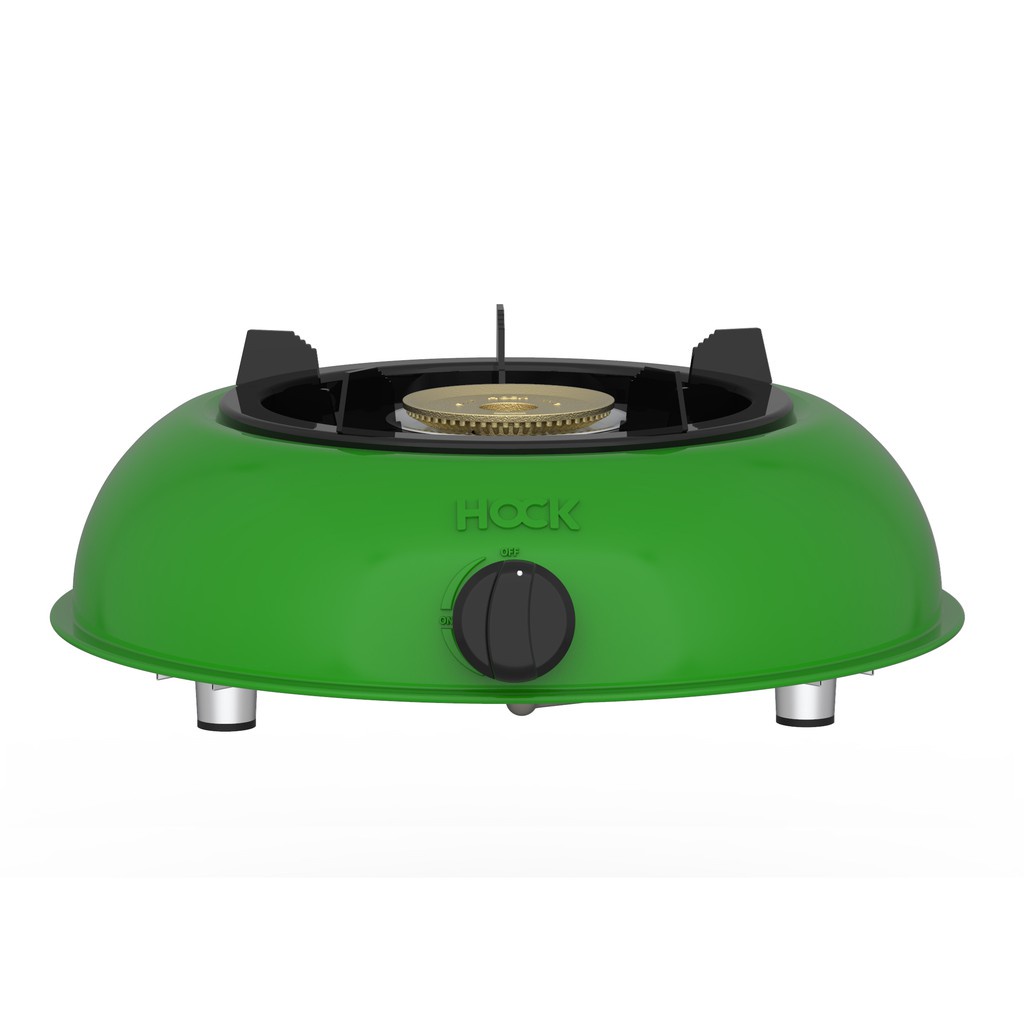 Kompor Hock Gas 1 Tungku Mutiara Silver 100MV Tahan Beban 100 KG