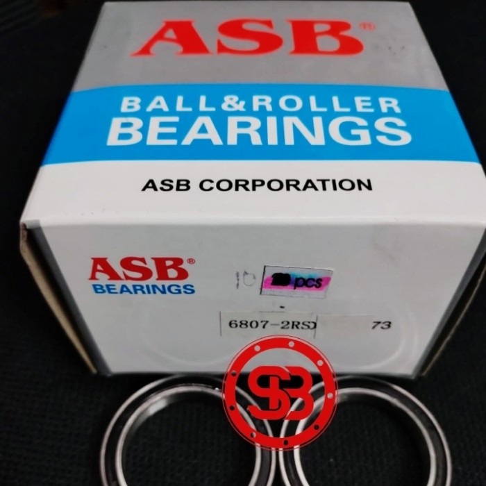 Bearing / Laker / Laher 6807 2RS ASB