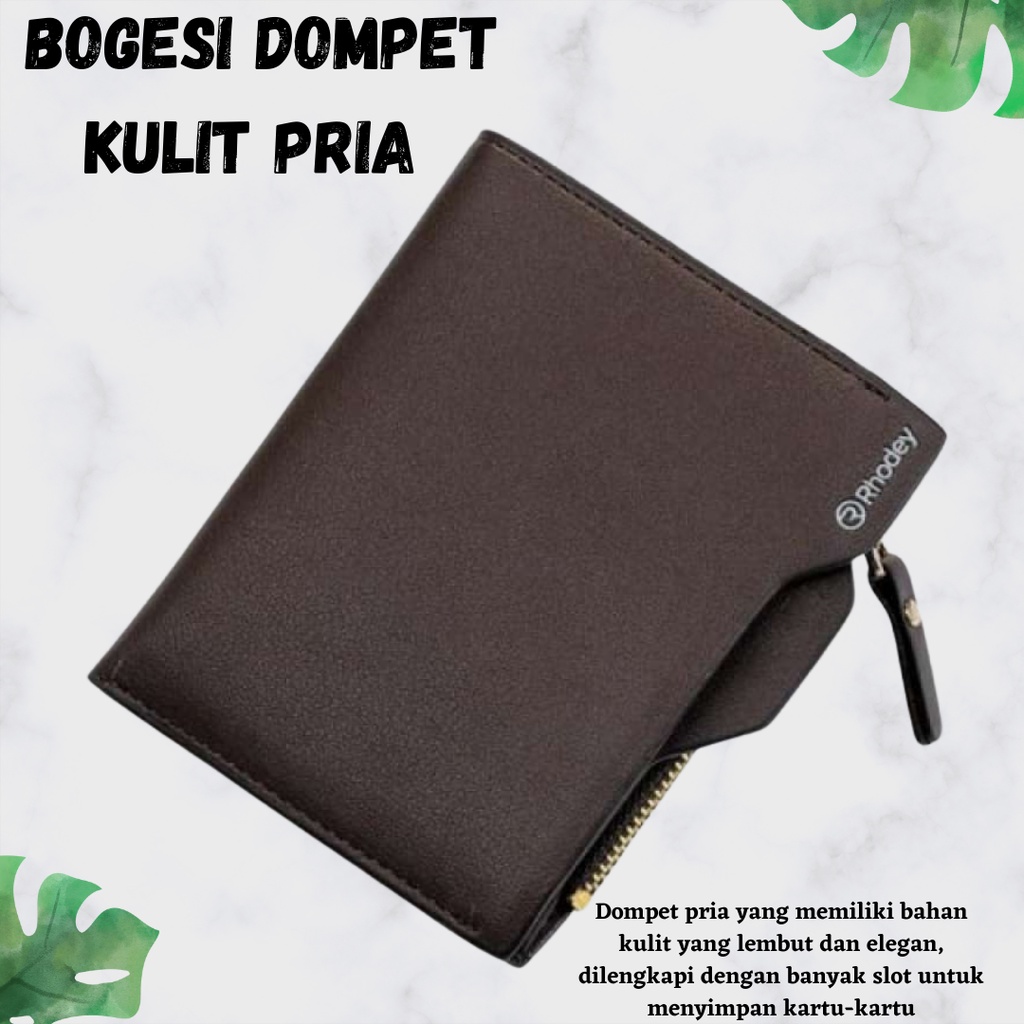 Bogesi Dompet Kulit Pria - BOGESI836-Hitam