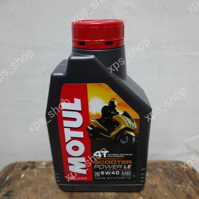 Oli Mesin MOTUL Scooter Power LE 5W40 1 Liter