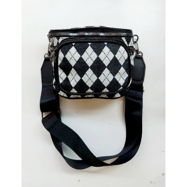 WAISTBAG TRENDI / TAS PINGGANG WANITA UKURAN KECIL MOTIF TRD