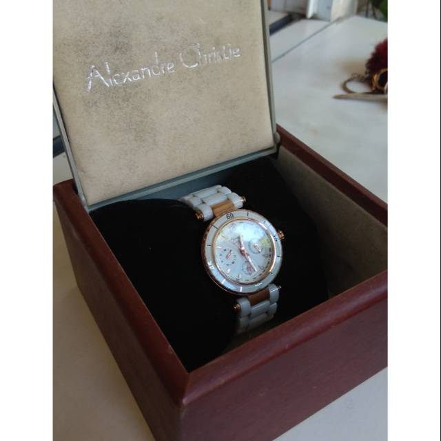 Jam tangan alexandre christie 6149BF preloved