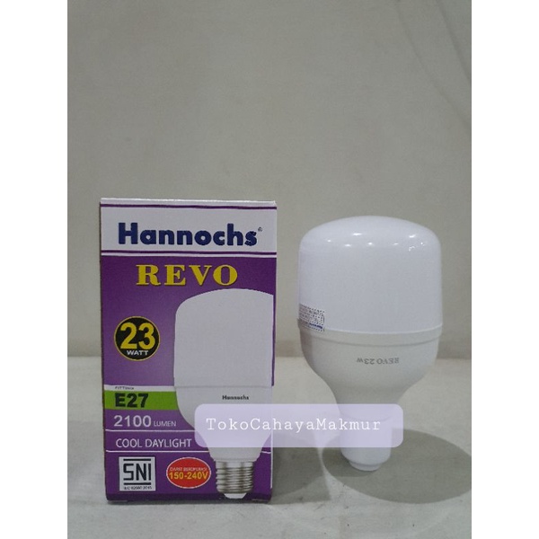 Lampu LED Bohlam Revo 23w 23watt Hannochs CoolDayLight