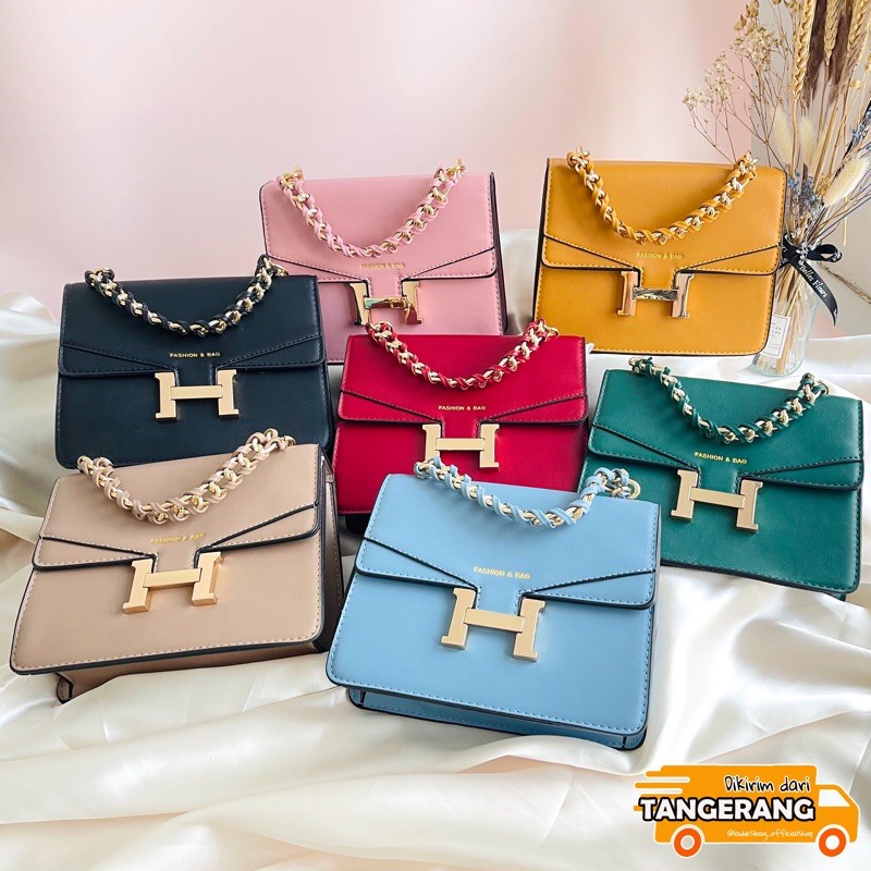 ✨✨HOT SALEE✨✨ TAS WANITA HANDBAG SELEMPANG SLINGBAG CEWEK BAG KONDANGAN IMPORT KONDANGAN LB-134