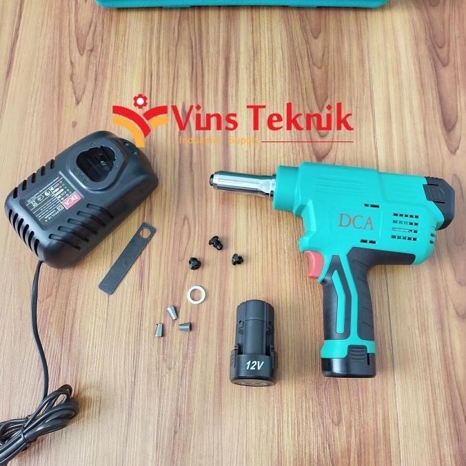 Cordless Blind Riveting Gun ADPM40E DCA ADPM 40 E mesin rivet baterai