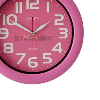 ➦ Jam Dinding 30 cm - Pink ➽