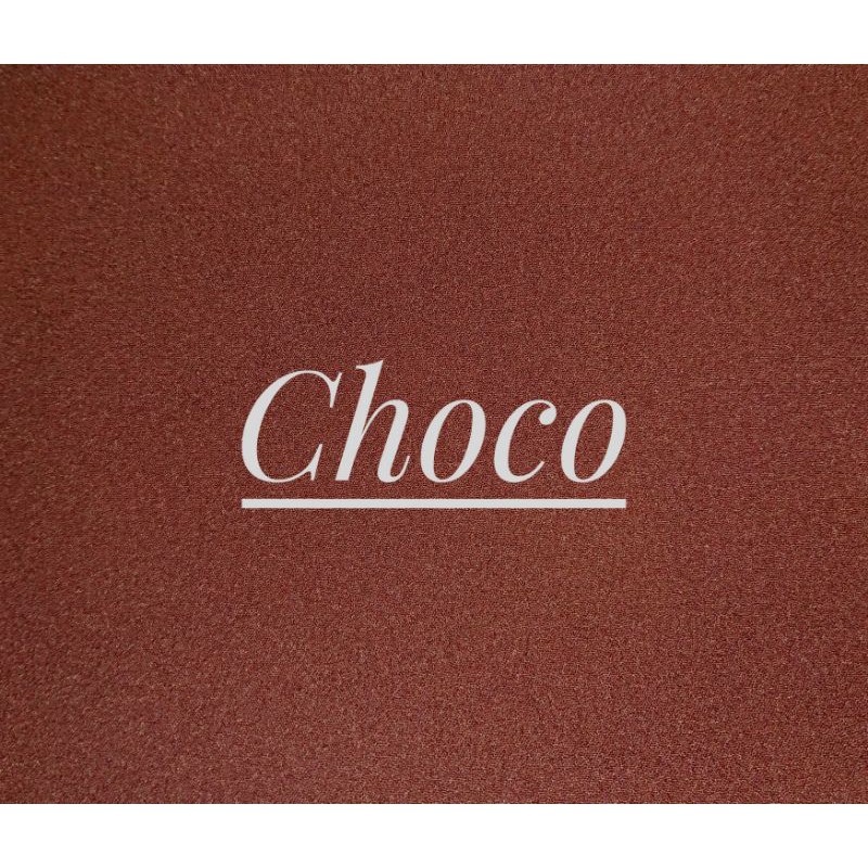 Uk 180x75 Pashmina Tali warna part 1-Choco