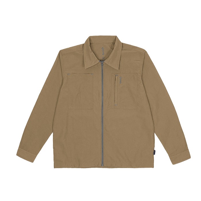 misi- Torch Kemeja Jaket - Overshirt Jacket Jiseok - Khaki,S