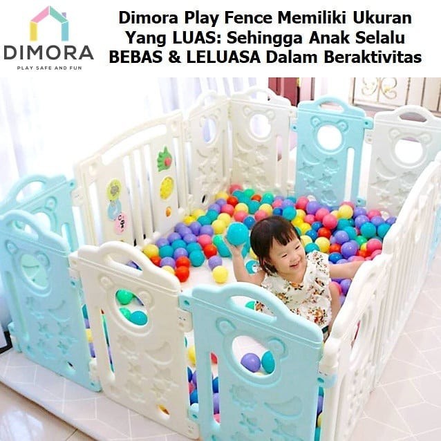 DIMORA PLAY 10 PANEL + 1 PLAY + DOOR / PINK &amp; WHITE COLOR PANEL