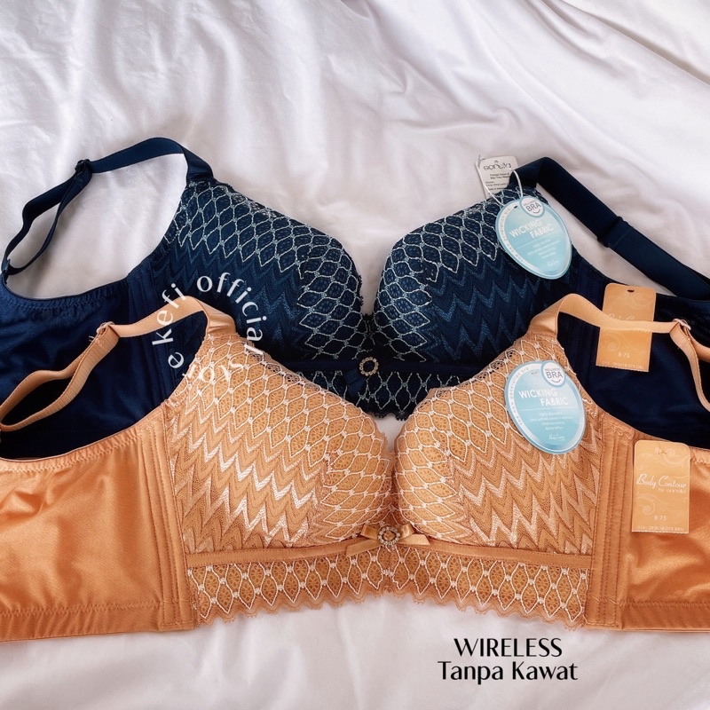 kefi official store - ORIGINAL SORELLA BRA WIRELESS & UNDERWIRE PUSH UP