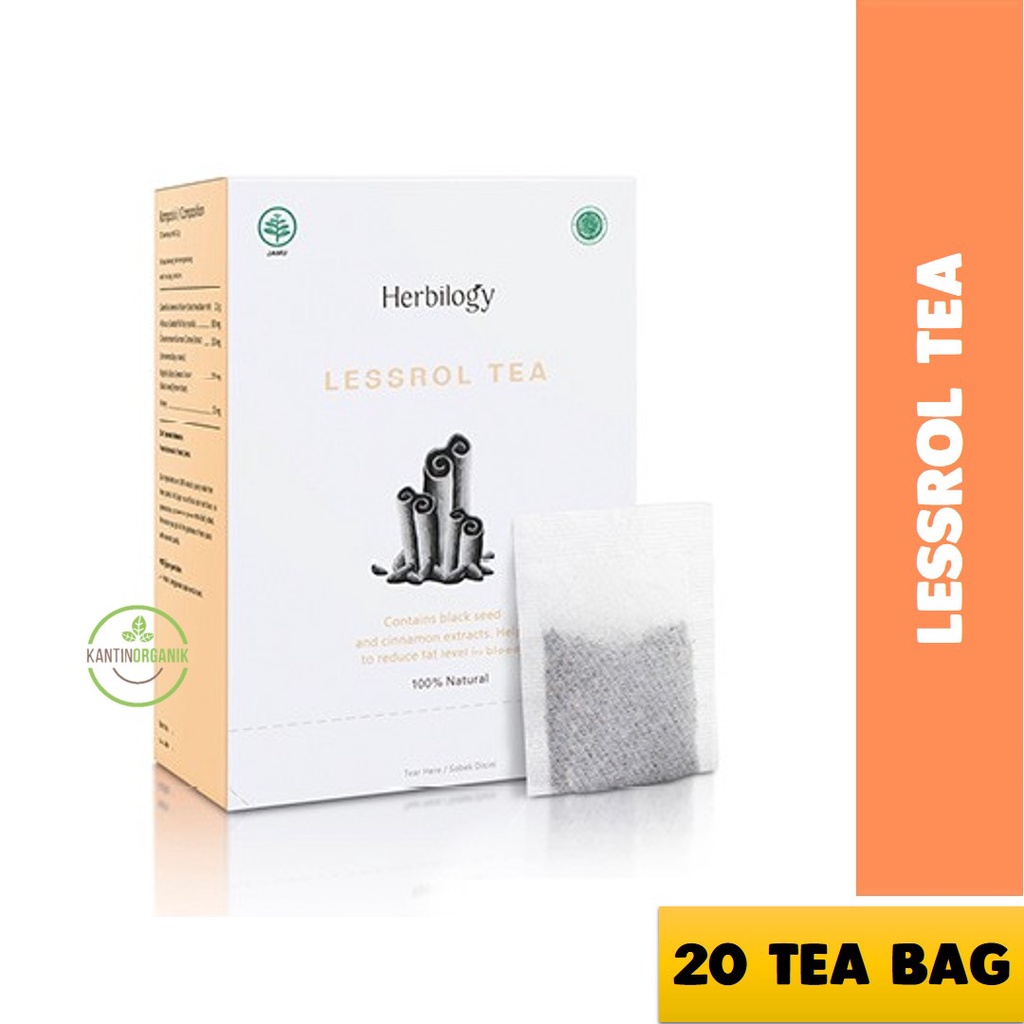 

Herbilogy Lessrol Tea (Menurunkan kadar kolestrol/ kadar lemak)