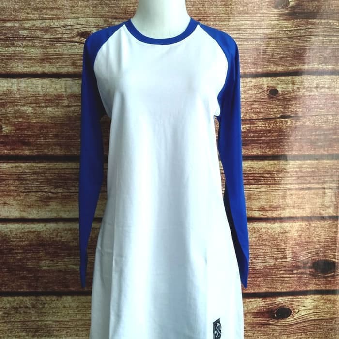 JUMBO BIG XXXL Kaos Reglan Polos Tunik Muslimah Olahraga panjang PROMO