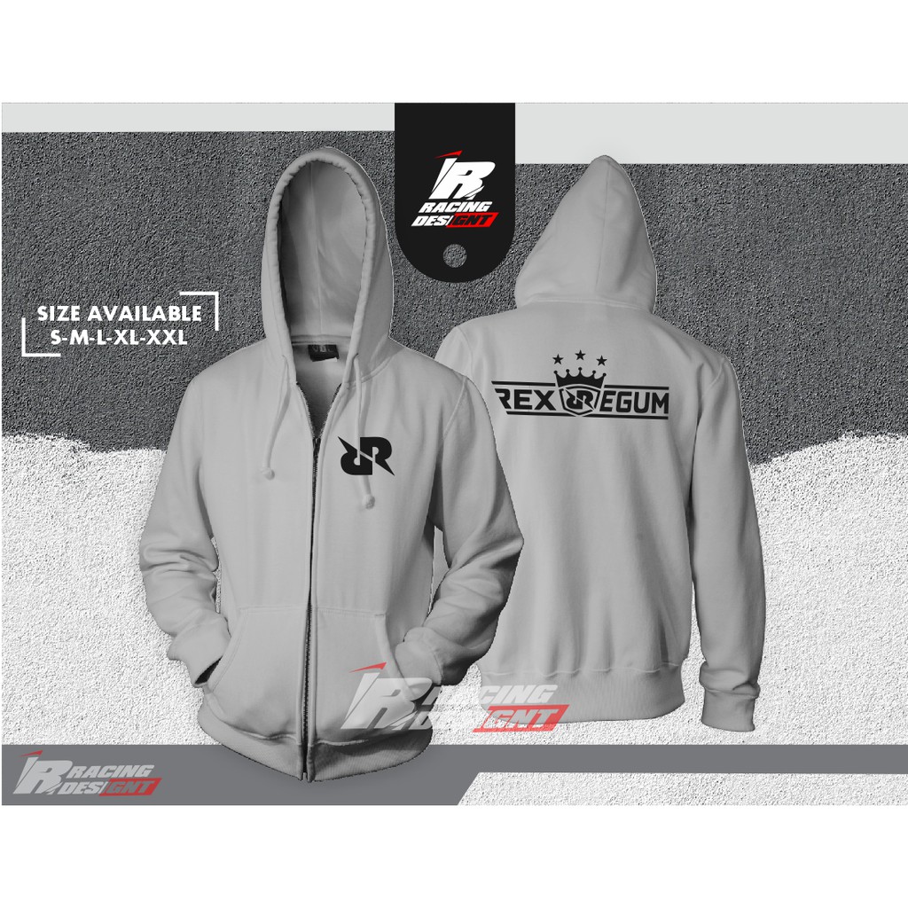 Jaket Hoodie Resleting RRQ Rex Regum Game Terbaru Kualitas Distro - IR MERCHANDISE
