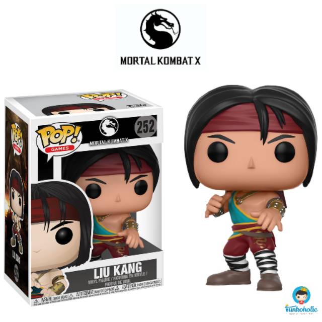 Funko POP Games Mortal Kombat X - Liu Kang #252