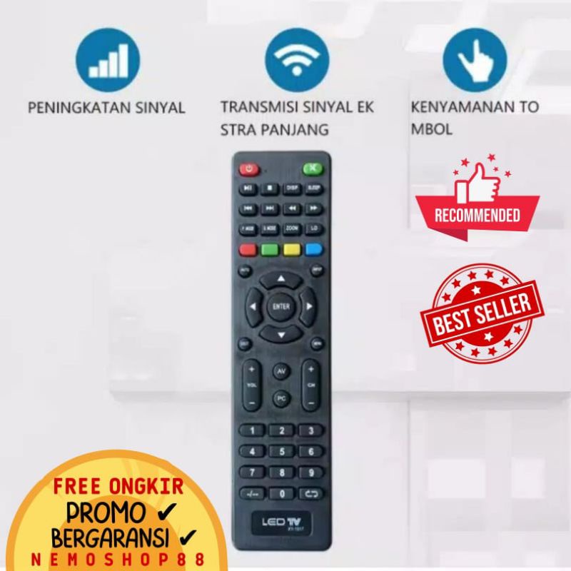 (COD) Bergaransi Remote TV GAZELA/SAKURA/WEYON/ANIMAX/SIVATEL/JOKBEN ORIGINAL