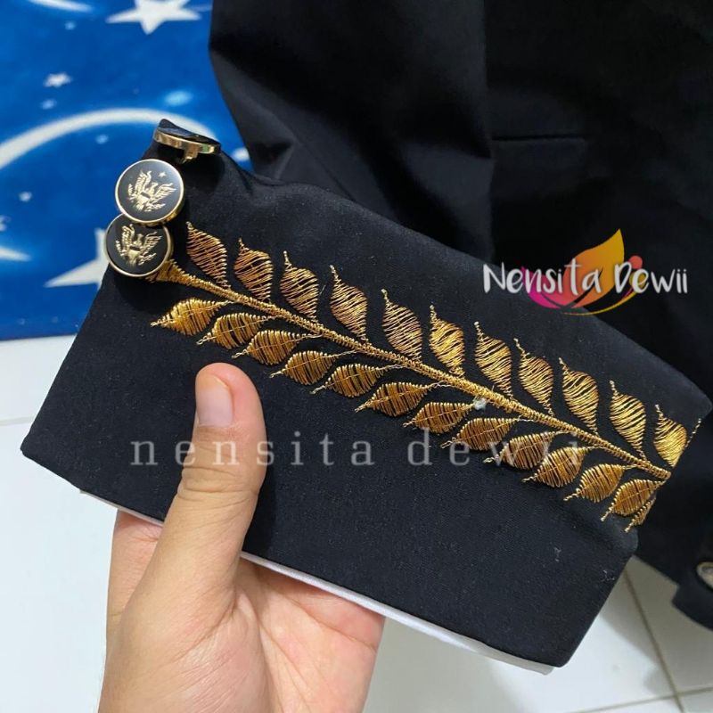 Beskap Solo Pres Halus / Bahu Tegak - Polos dan Bordir