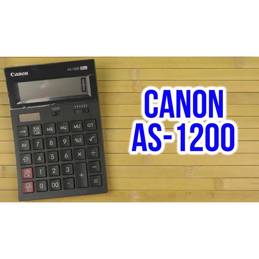 

calculator canon AS-1200
