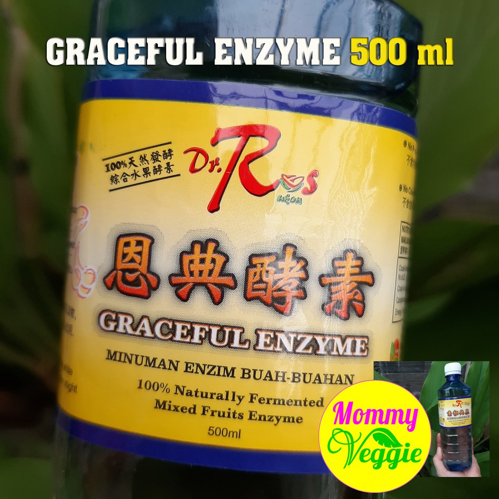 

Graceful Enzyme Dr Ros | 500 ml | Graceful Enzim | MIxed Fruit Enzyme | Tanpa Pengawet