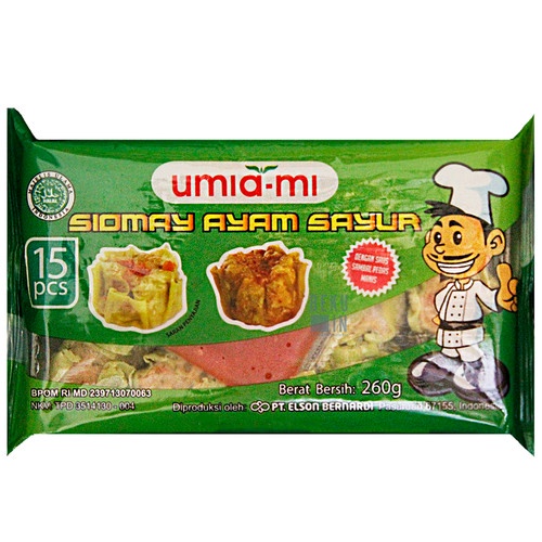 

Umiami Umami Siomay Sayur 260gr