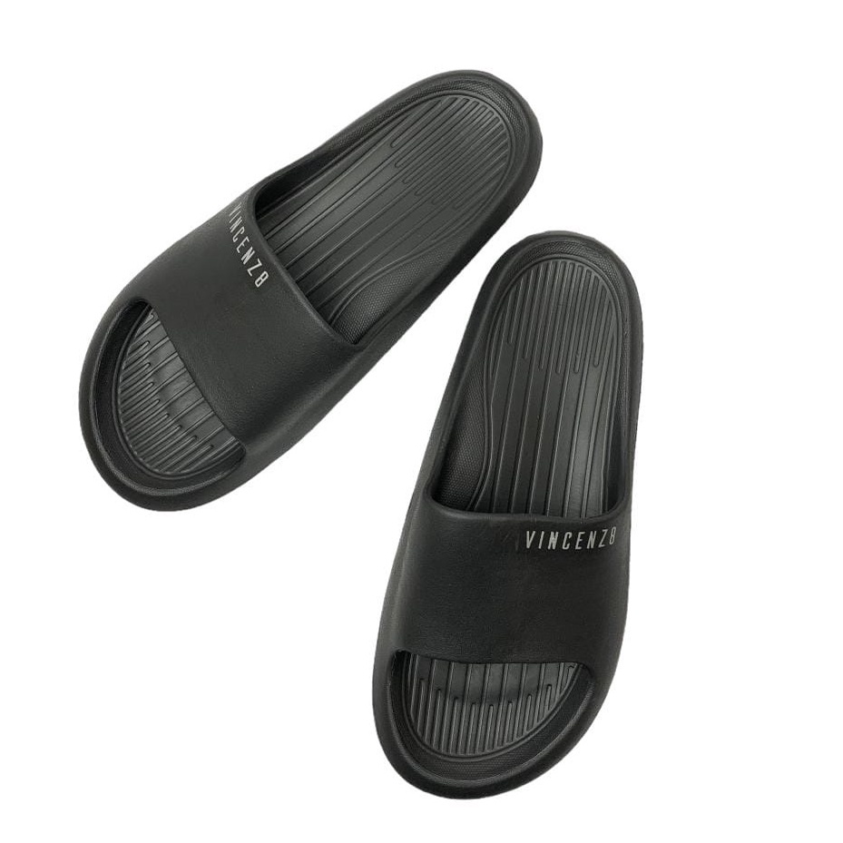 Sandal Selop Pria Vincenz8 Terbaru Kekinian Sendal Pria Slip on Murah Keren