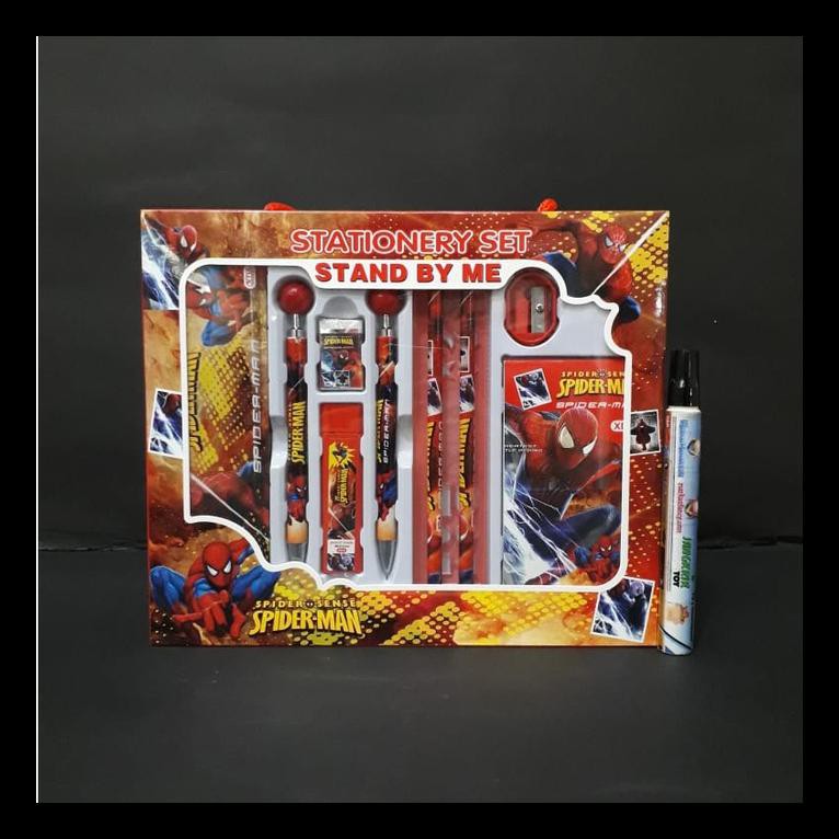

BANTING HARGA PAKET ALAT TULIS STATIONERY SET SPIDERMAN ALAT TULIS ANAK XDA 3351 PAKET ALAT TULIS