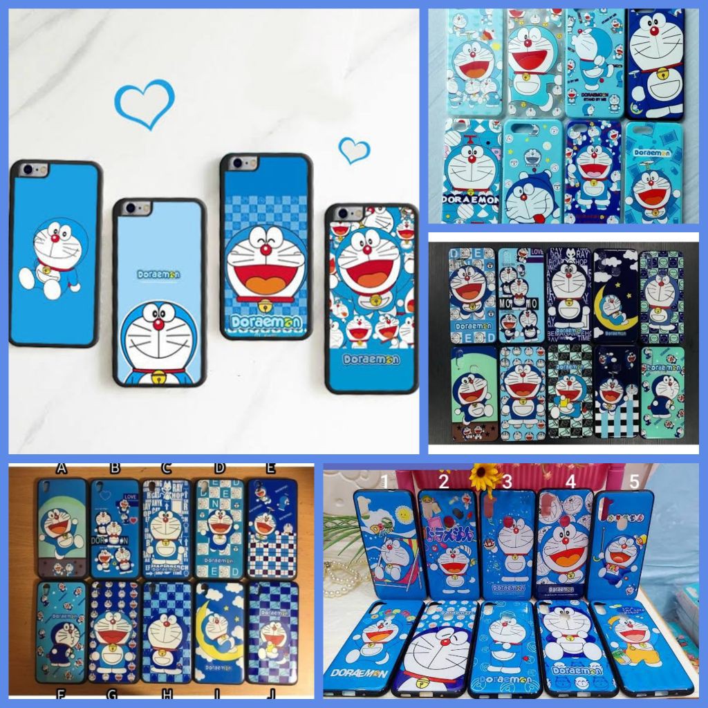 LARIS CASE KARAKTER DORAEMON SAMSUNG OPPO A5S A5 2020 A9 2020 VIVO Y12 Y15 Y17 Y91 REDMI 5A