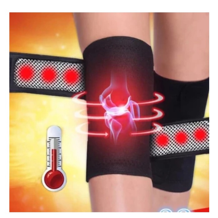 SEPASANG 2 PCS 256 magnetic terapi lutut 256 magnetik knee therapy