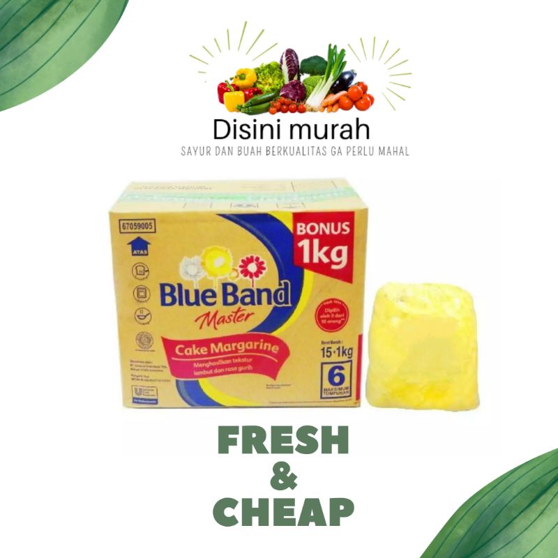 

mentega blue band repack 500gr