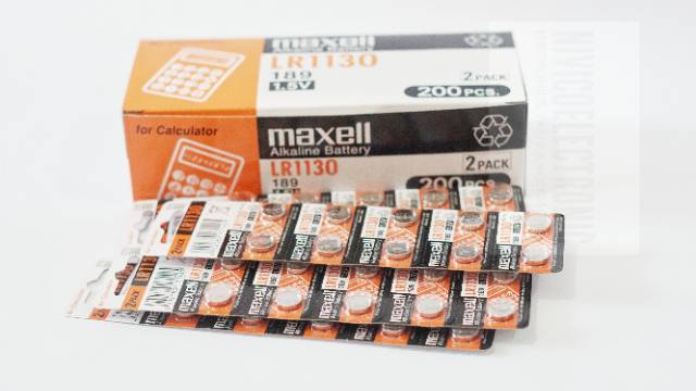 Baterai kancing MAXELL ALKALINE LR1130