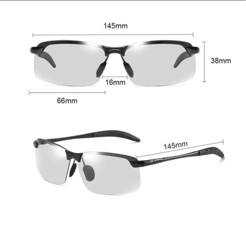 Kacamata Polarized  Multi lensa  untuk siang dan malam  Original polarized