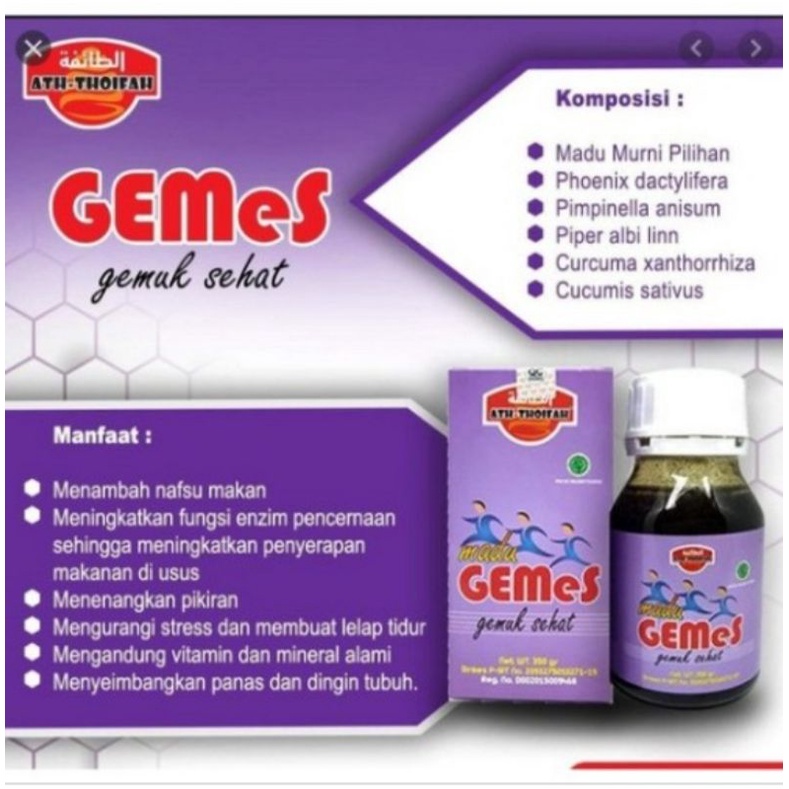 

Madu Gemes Gemuk Sehat