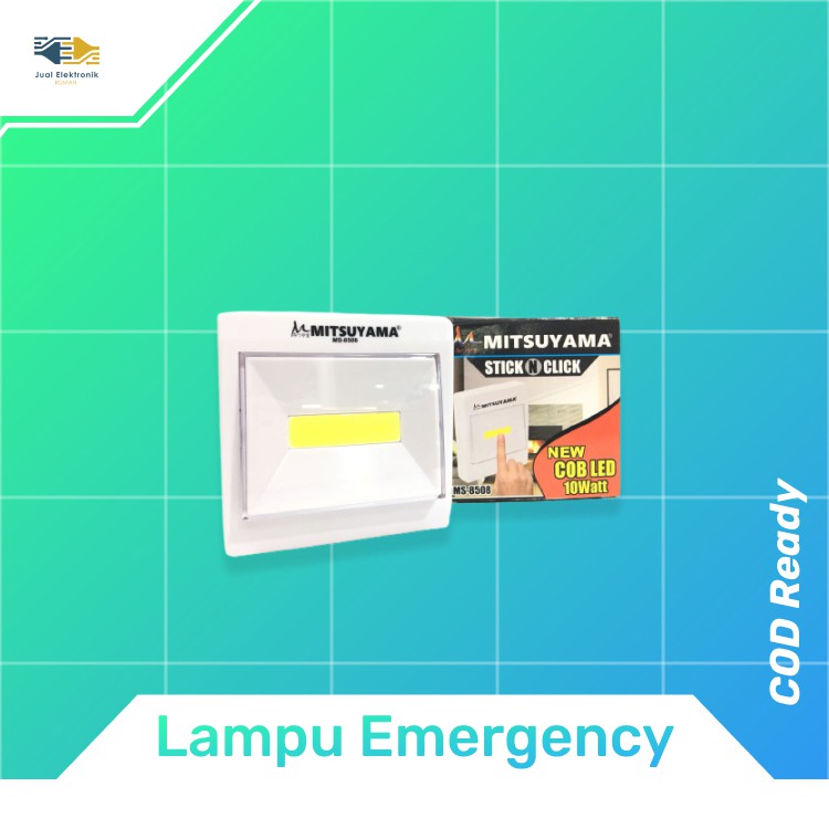 Lampu Emergency Stick N Click MS-8508 atau JL1115 COD LED 10watt