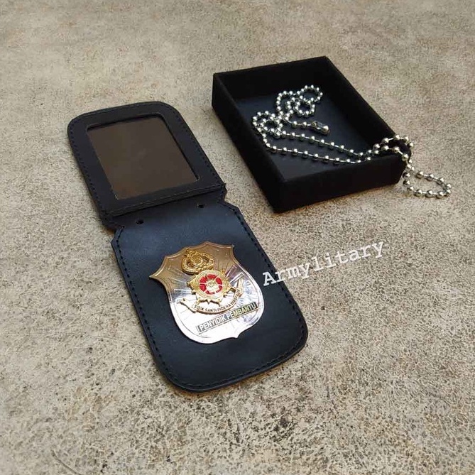 Kalung dompet id card dan logo kesatuan