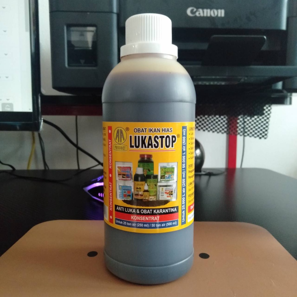 LUKASTOP 500 ML OBAT KARANTINA IKAN