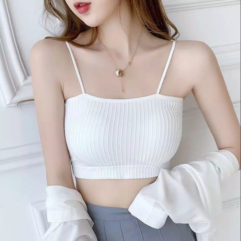CENGLI【COD】Bra Fashion Wanita Tanpa Kawat Bahan Halus Bra Simple Import Bra Nurah Batam | BH05-6