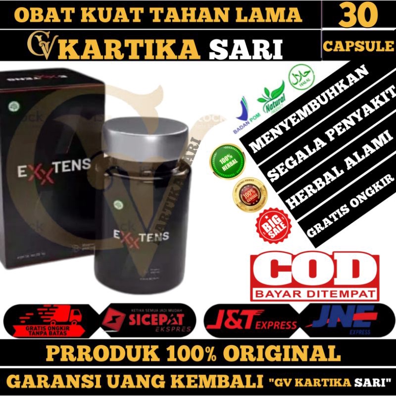 EXXTENS ASLI 100% ORIGINAL OBAT HERBAL SUPLEMEN HERBAL ALAMI