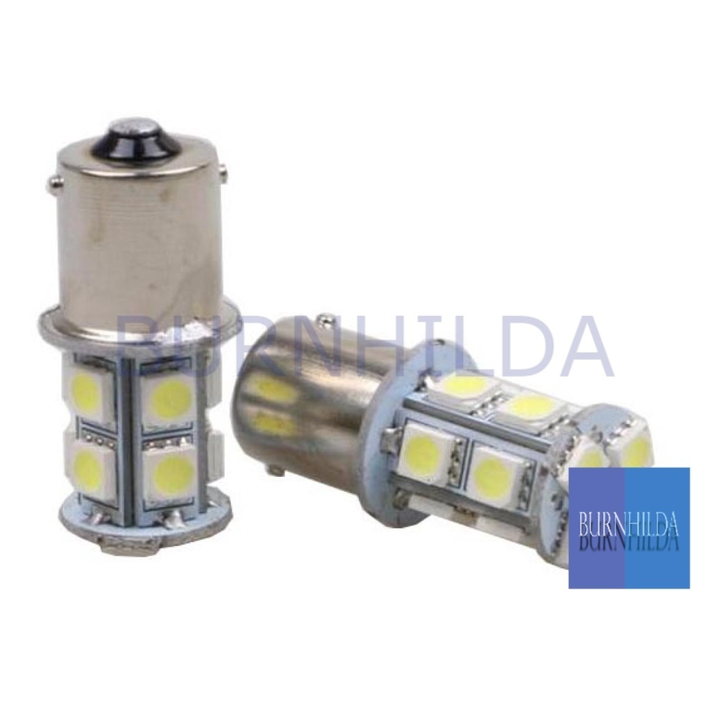 Lampu LED Rem Mobil 1156 13 SMD 5050 5W 2pcs mobil motor burnhilda