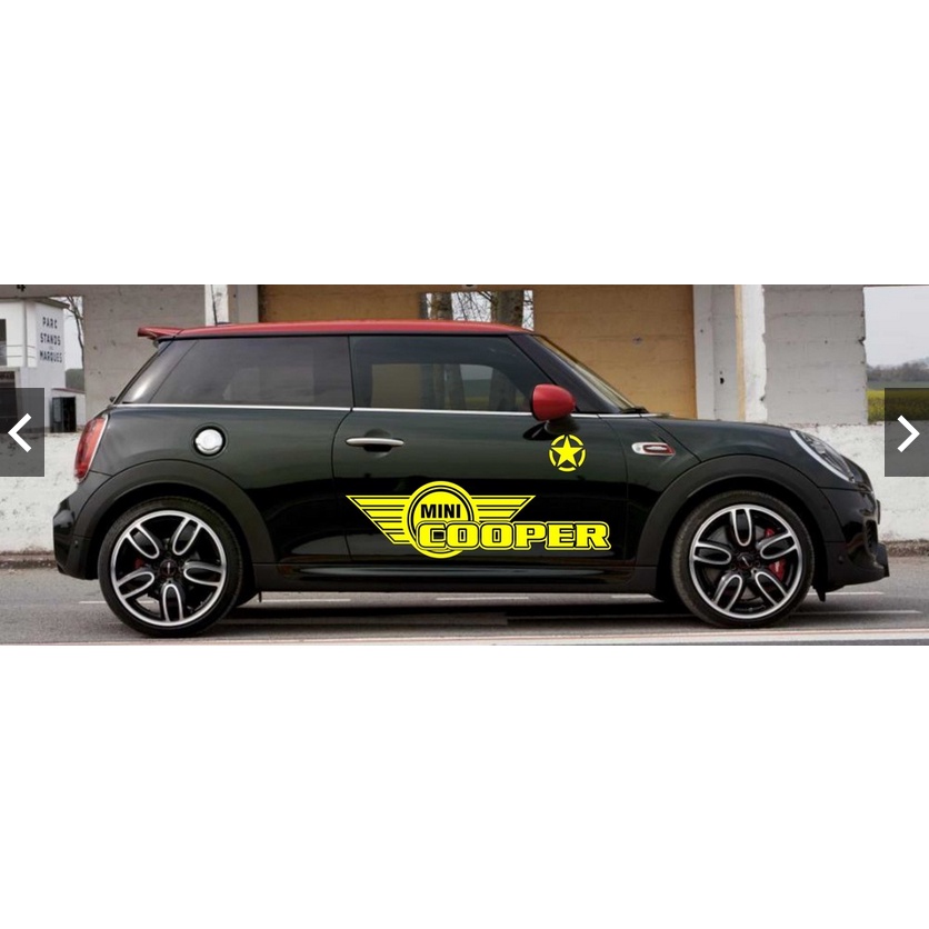 STICKER MOBIL MINI COOPER