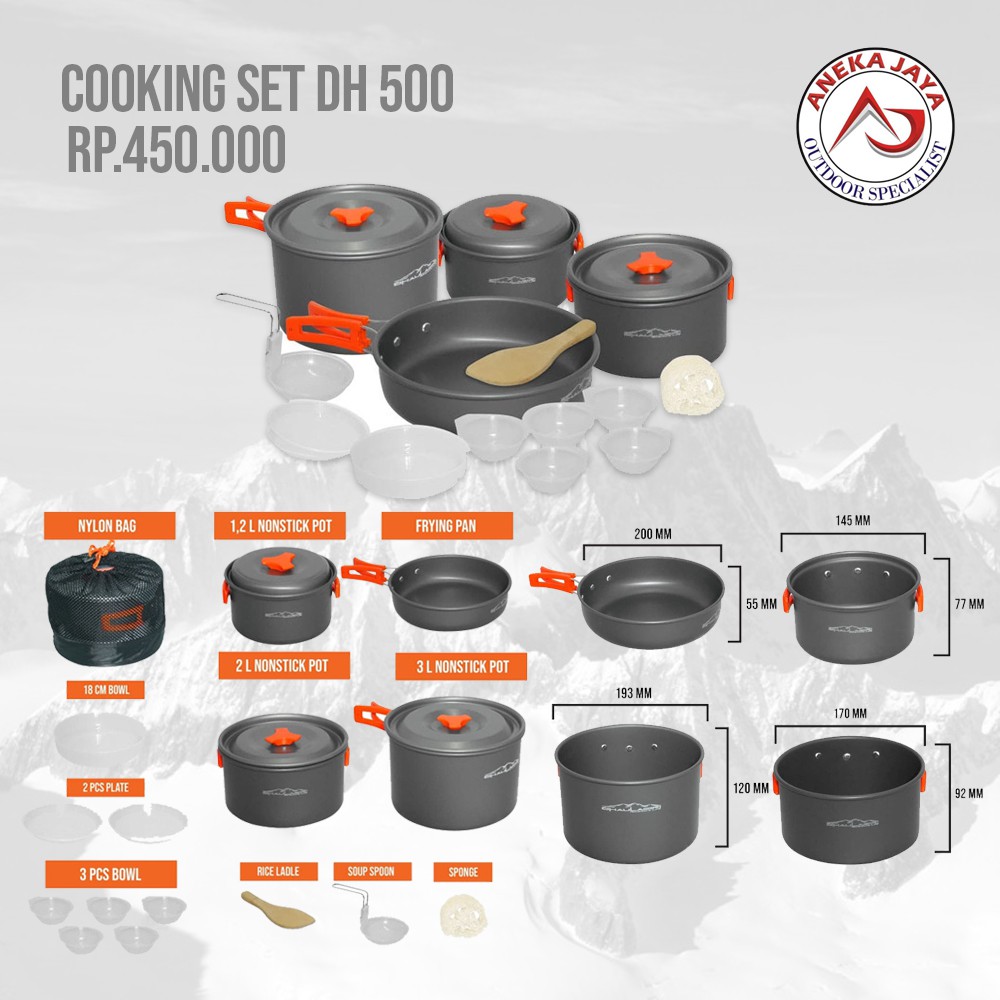 COOKING SET DHAULAGIRI DH 500